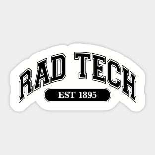 Rad Tech 1895 Sticker